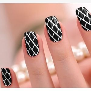 CANDIED NAILS Brick design nail wraps